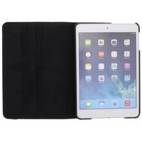 iPad Mini 1 360° Rotating Case - Roterende Hoes - Zwart / Wit