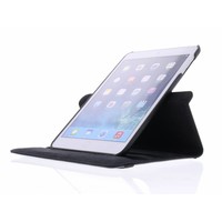 iPad Mini 1 360° Rotating Case - Roterende Hoes - Zwart / Wit