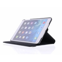 iPad Mini 1 360° Rotating Case - Roterende Hoes - Zwart / Wit