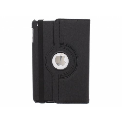 iPad Mini 1 360° Rotating Case - Roterende Hoes - Zwart / Wit