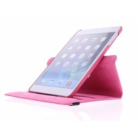 iPad Mini 1 360° Rotating Case - Roterende Hoes - Roze / Paars