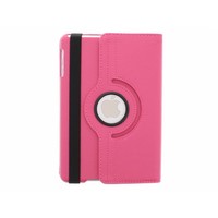 iPad Mini 1 360° Rotating Case - Roterende Hoes - Roze / Paars