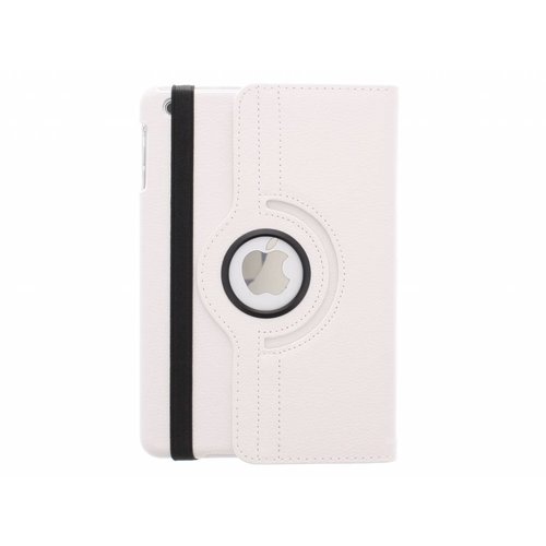 iPad Mini 2 360° Rotating Case - Roterende Hoes - Zwart / Wit