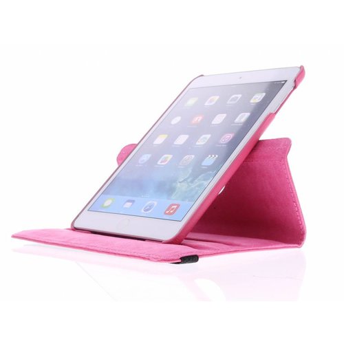 iPad Mini 2 360° Rotating Case - Roterende Hoes - Roze / Paars