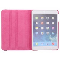 iPad Mini 2 360° Rotating Case - Roterende Hoes - Roze / Paars