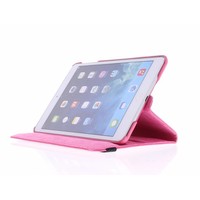 iPad Mini 3 360° Rotating Case - Roterende Hoes - Roze / Paars