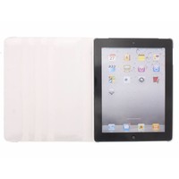 iPad 3 360° Rotating Case - Roterende Hoesje - Zwart / Wit