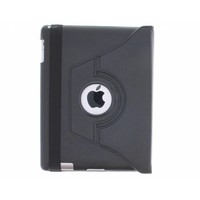 iPad 4 360° Rotating Case - Roterende Hoes - Zwart / Wit