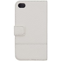 Guess Tessi Folio Bookcase hoesje met Gouden Studs voor de Apple iPhone 4 / 4S - Wit