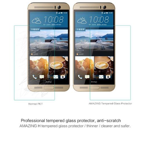 HTC One M9 Plus Screenprotector - Glas