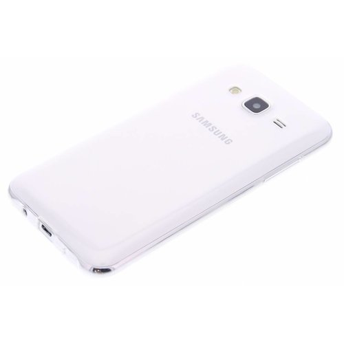 Samsung Galaxy J5 silicone achterkant hoesje - Transparant