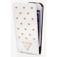 Guess Originele Tessi Folio Flipcase hoesje - Wit voor de Samsung Galaxy S5