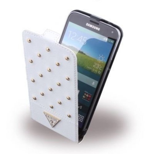 Guess Originele Tessi Folio Flipcase hoesje - Wit voor de Samsung Galaxy S5