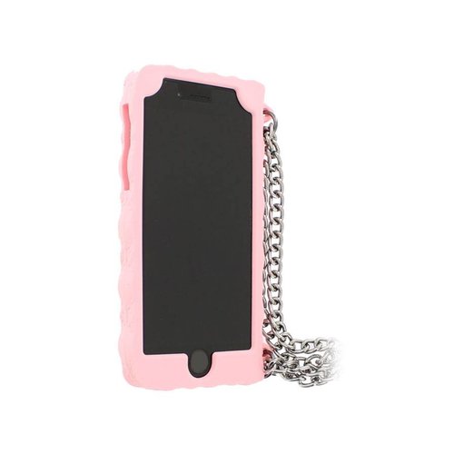 Guess Originele Silicone Clutch Case hoesje voor de Apple iPhone 6 / 6S - Roze