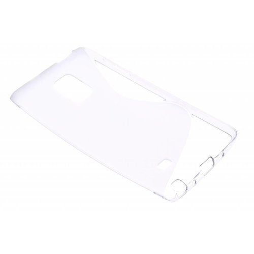 Samsung Galaxy Note Edge siliconen (gel) achterkant hoesje - Transparant