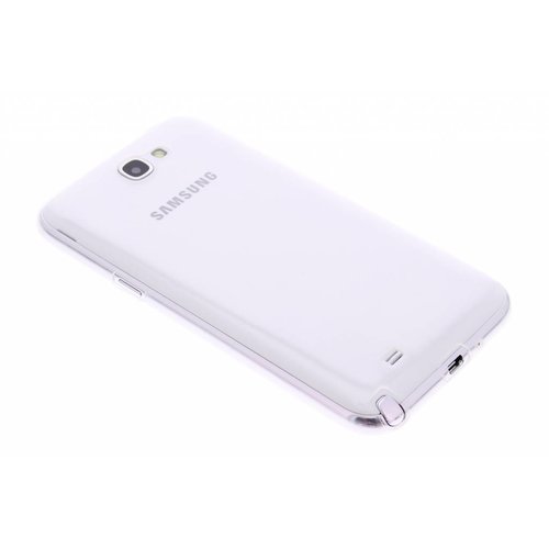 Samsung Galaxy Note siliconen (gel) achterkant hoesje - Paars / Blauw / Zwart / Transparant