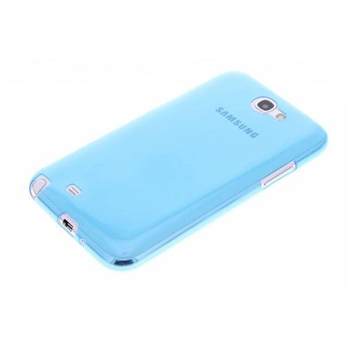 Samsung Galaxy Note siliconen (gel) achterkant hoesje - Paars / Blauw / Zwart / Transparant