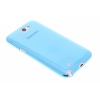 Samsung Galaxy Note siliconen (gel) achterkant hoesje - Paars / Blauw / Zwart / Transparant