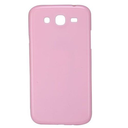 Samsung Galaxy Mega 5.8 siliconen (gel) achterkant hoesje - Roze / Rood