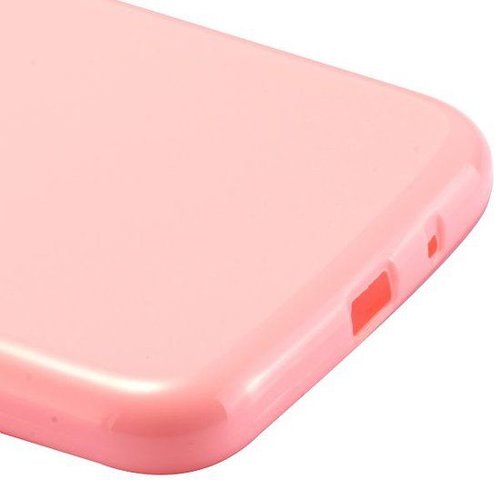 Samsung Galaxy Mega 5.8 siliconen (gel) achterkant hoesje - Roze / Rood