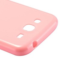 Samsung Galaxy Mega 5.8 siliconen (gel) achterkant hoesje - Roze / Rood