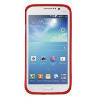 Samsung Galaxy Mega 5.8 siliconen (gel) achterkant hoesje - Roze / Rood