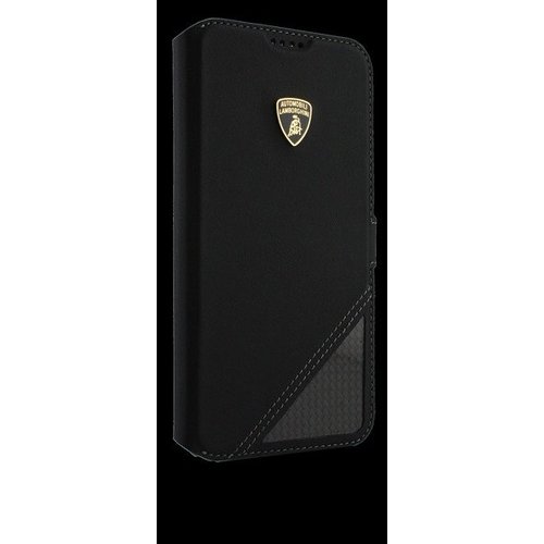 Automobili Lamborghini Aventador D6 Bookcase hoesje voor de Samsung Galaxy S5 - Zwart