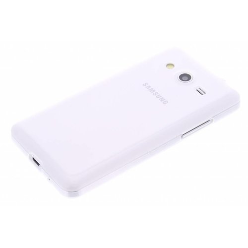 Samsung Galaxy Core 2 siliconen (gel) achterkant hoesje - Transparant