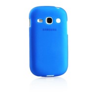 Samsung Galaxy Fame siliconen (gel) achterkant hoesje - Blauw