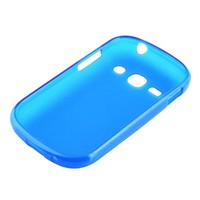 Samsung Galaxy Fame siliconen (gel) achterkant hoesje - Blauw