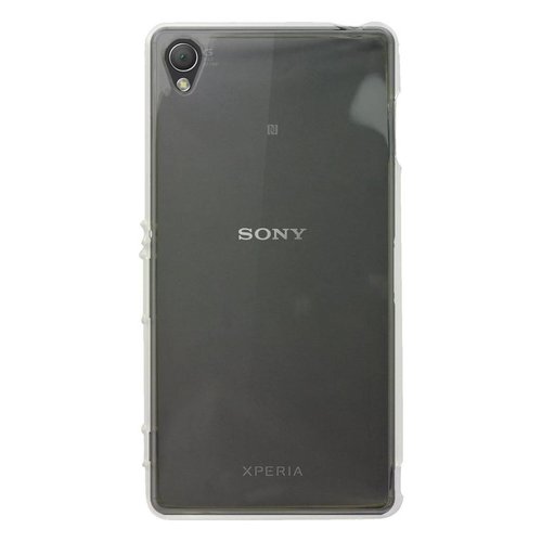 Knikken Moet Nu al Sony Xperia Z3 siliconen (gel) achterkant hoesje - Transparant - Diamtelecom