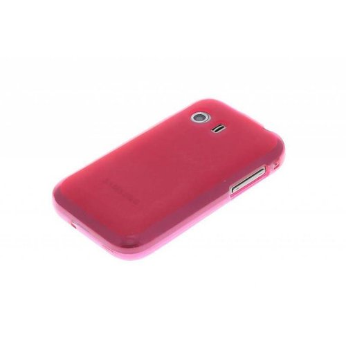 Samsung Galaxy Y siliconen (gel) achterkant hoesje - Rood