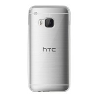 HTC One M9 siliconen (gel) achterkant hoesje - Transparant