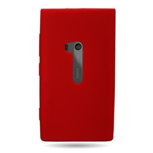 Nokia Lumia 920 siliconen (gel) achterkant hoesje - Rood