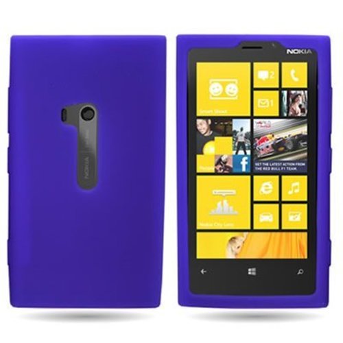 Nokia Lumia 920 siliconen (gel) achterkant hoesje - Paars