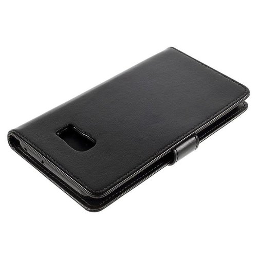 Mercury Goospery Rich Diary Bookcase hoesje voor de Samsung Galaxy S6 Edge - Zwart