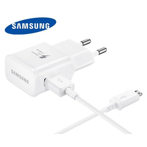 Samsung Originele Adaptive Fast Charging Snellader Met USB Kabel 9.0V / 1,67A - Wit