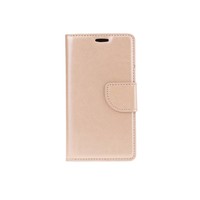 Bookcase Huawei P8 Lite hoesje - Goud