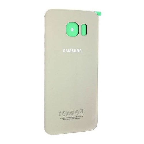 logica Winst Sentimenteel Samsung Galaxy S6 Edge Originele Batterij Cover ( Goud / Wit / Zwart / Groen  ) - Diamtelecom