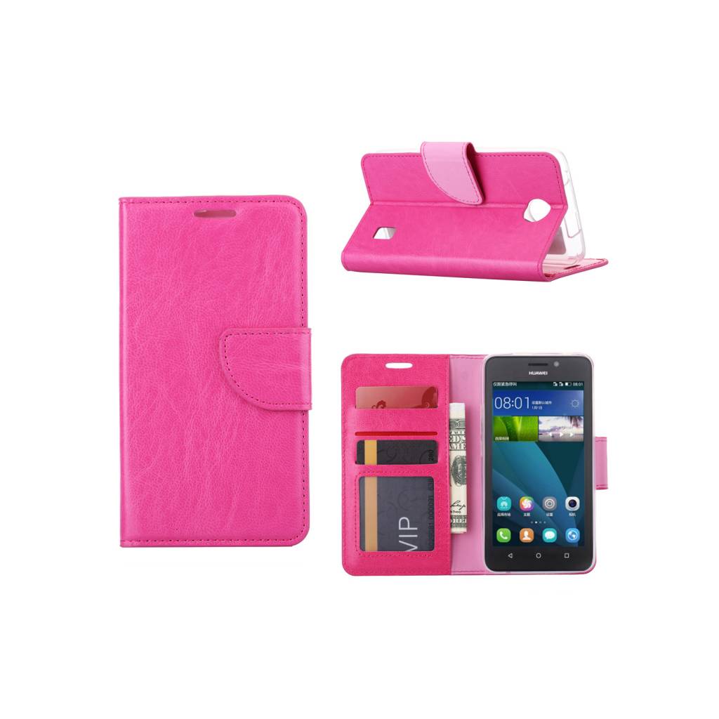 Vervreemden Van toepassing zijn Serena Bookcase Huawei Ascend Y635 hoesje - Roze - Diamtelecom