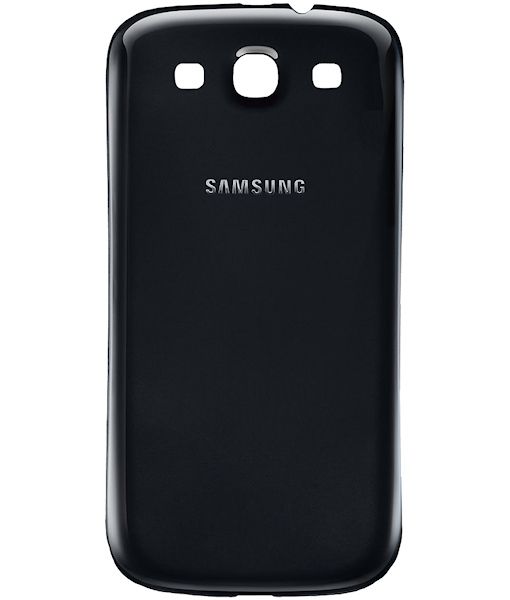 uitstulping site Zaailing Samsung Galaxy S3 Originele Batterij Cover - Zwart - Diamtelecom