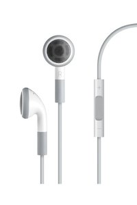 Verplicht Gelijk plus Apple iPhone 4 / 4S Originele Stereo headset oordopjes met afstandsbed -  Diamtelecom