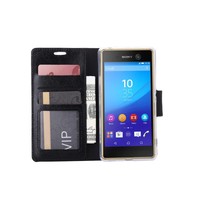 Bookcase Sony Xperia M5 hoesje - Zwart