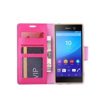 Bookcase Sony Xperia M5 hoesje - Roze