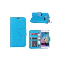 Bookcase Samsung Galaxy S6 Edge hoesje - Blauw