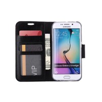 Bookcase Samsung Galaxy S6 Edge hoesje - Zwart