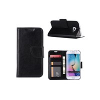 Bookcase Samsung Galaxy S6 Edge hoesje - Zwart