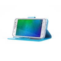 Bookcase Samsung Galaxy J7 hoesje - Blauw