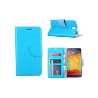 Bookcase Samsung Galaxy Note 3 Neo hoesje - Blauw