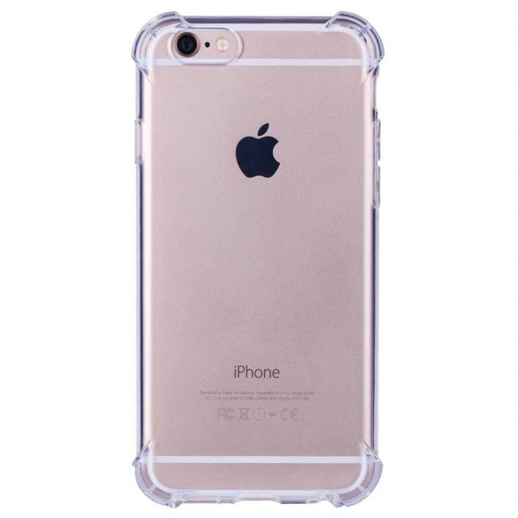 Tapijt dramatisch plak Bumpercase hoesje voor de Apple iPhone 6 / 6S - Transparant - Diamtelecom